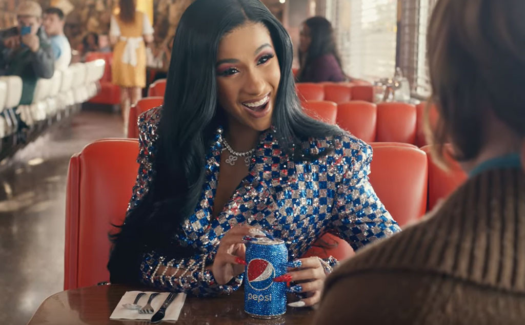Cardi B, Steve Carell's Pepsi Super Bowl Commercial Is Here, Okurr! E
