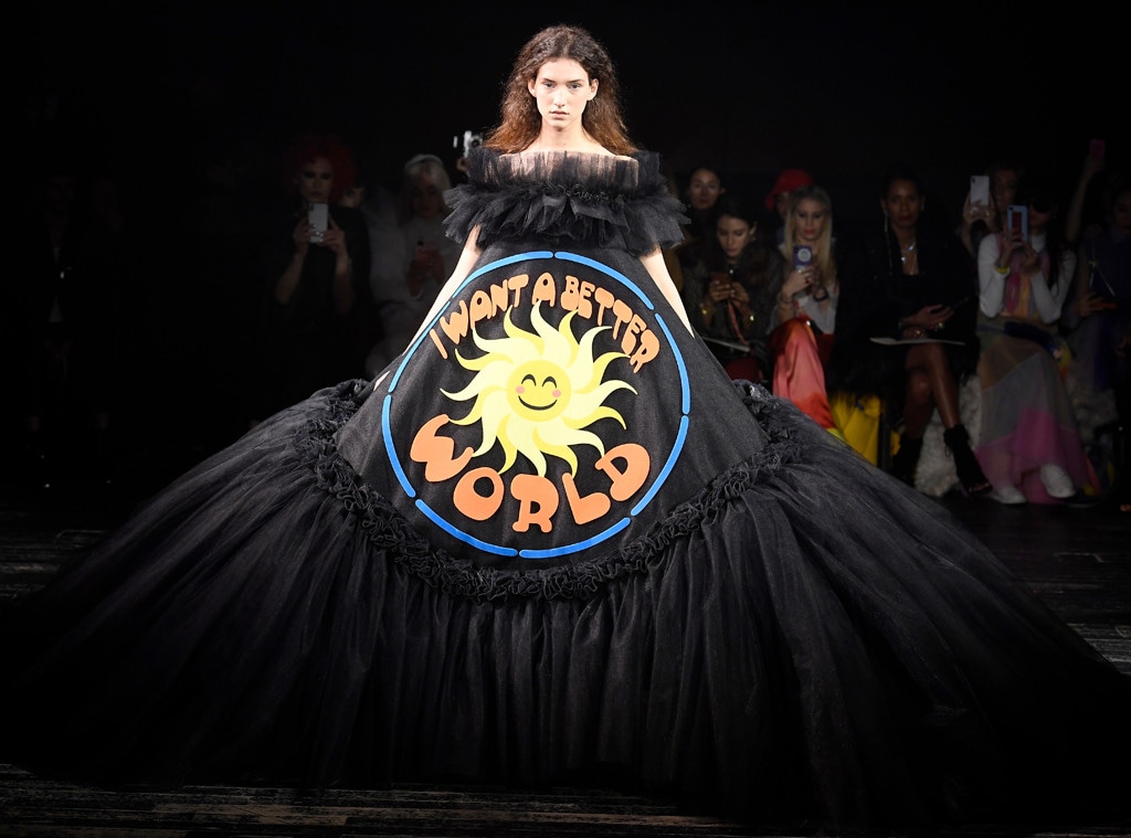 Viktor Rolf Make A Literal Statement With New Couture Collection E Online Viktor Rolf Make A Literal Statement With New Couture Collection E Online