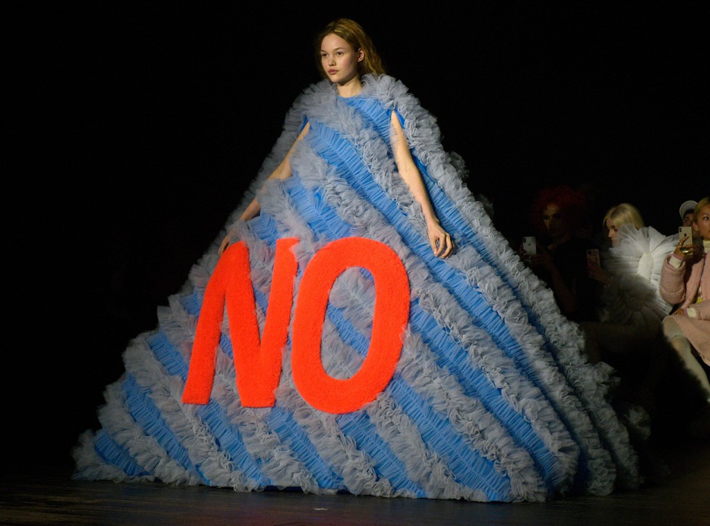 Model, Viktor & Rolf, Haute Couture, 2019 Paris Fashion Week