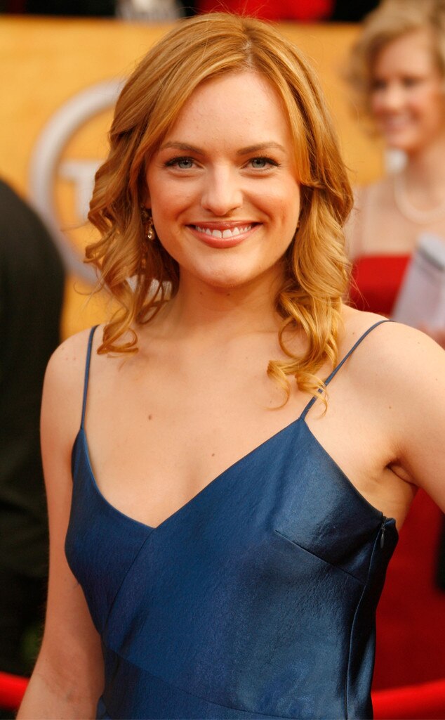Elisabeth Moss, First Time Photographed at SAGs