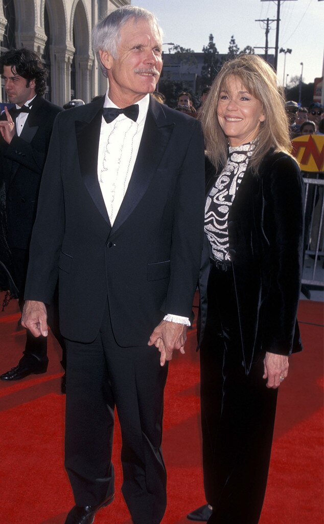 Ted Turner, Jane Fonda, First Time Photographed at SAGs