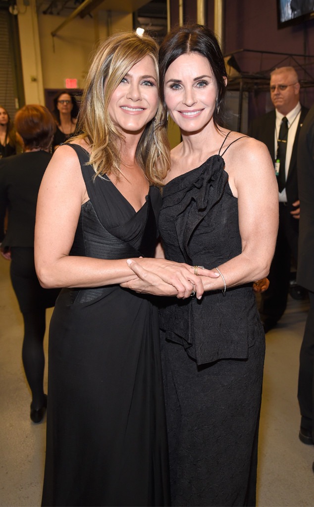 Courteney Cox, Jennifer Aniston, AFI Tribute to George Clooney