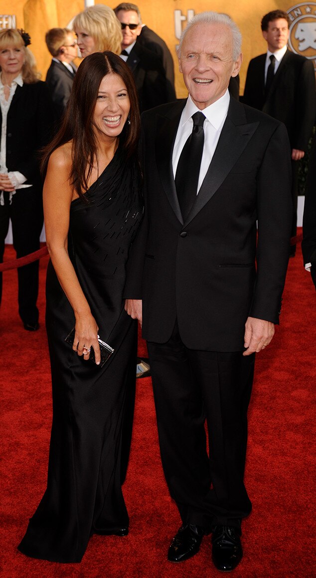 Anthony Hopkins, Stella Arroyave, First Time Photographed at SAGs