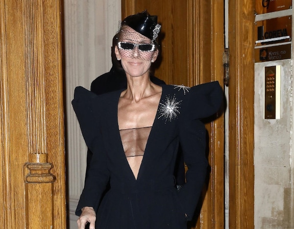 Céline Dion from See Every Celebrity at Fashion Week: Fall 2019 | E! News