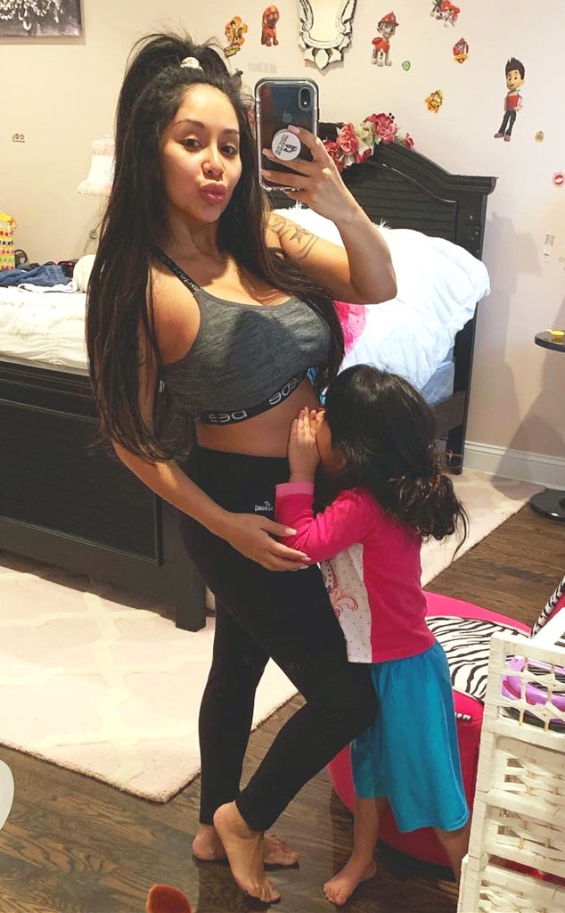 Nicole Polizzi, Snooki, pregnancy, Instagram