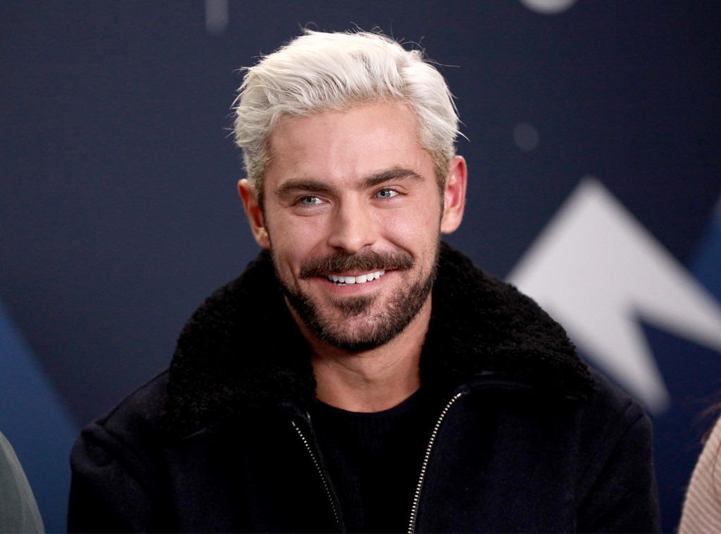 Zac Efron Is Really Really Blonde Now E News