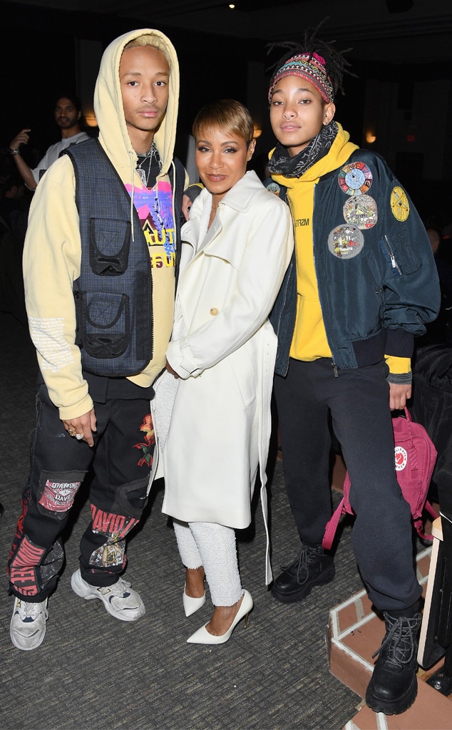 Jaden Smith, Jada Pinkett Smith & Willow Smith from 2019 Sundance Film ...