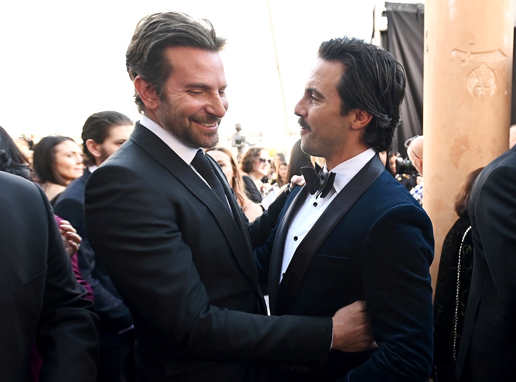 Bradley Cooper, Milo Ventimiglia, 2019 SAG Awards