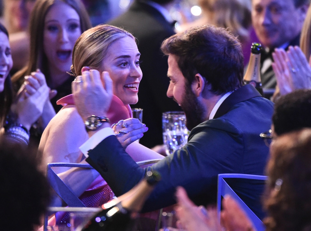 Emily Blunt, John Krasinski, 2019 SAG Awards, Show, Candids