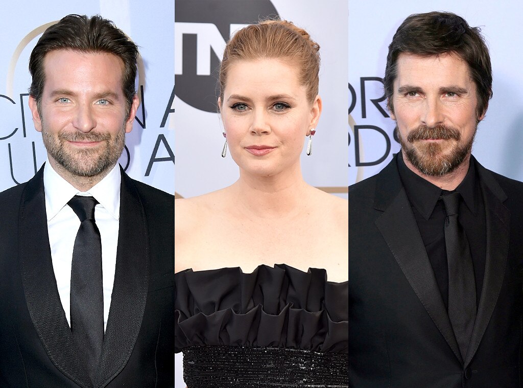 Bradley Cooper, Amy Adams, Christian Bale, SAG Awards, SAG Awards Reunions