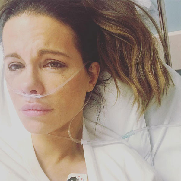 Kate Beckinsale for Ruptured Ovarian Cyst - E! Online