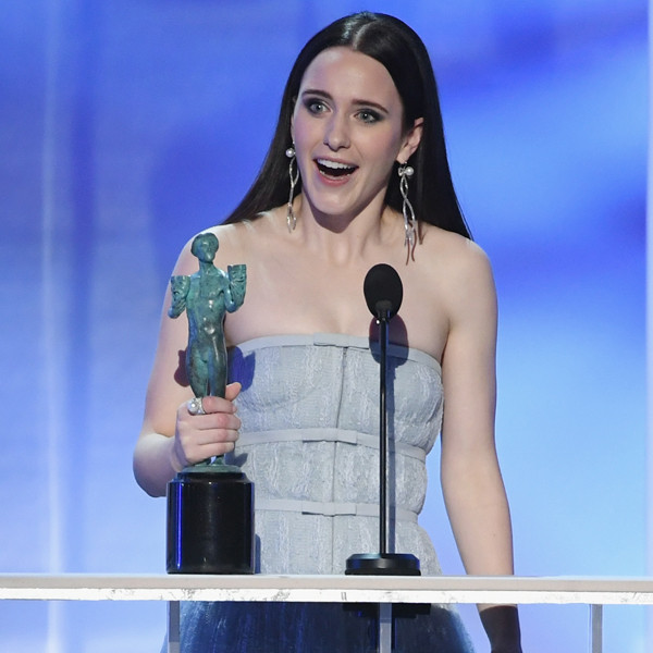 How Marvelous! Rachel Brosnahan Wins First SAG Award - E! Online - UK