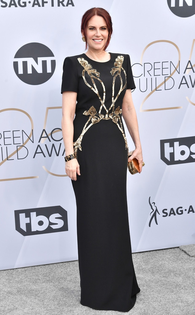 Megan Mullally, 2019 SAG Awards, Screen Actors Guild, Red Carpet Fashions