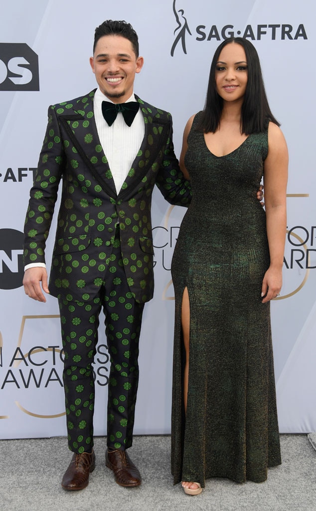 Anthony Ramos & Jasmine Cephas Jones from 2019 SAG Awards Red Carpet