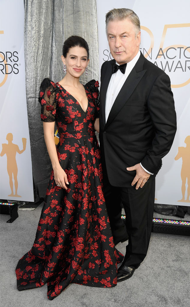 Alec Baldwin, Hilaria Baldwin, Couples, 2019 SAG Awards, Screen Actors Guild