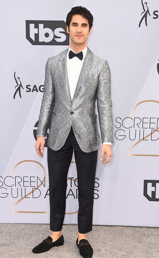 Darren Criss, 2019 SAG Awards, Screen Actors Guild, Red Carpet Fashions