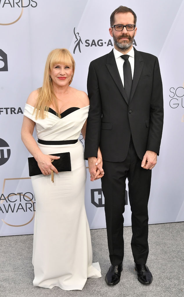 Patricia Arquette, Eric White, Couples, 2019 SAG Awards, Screen Actors Guild