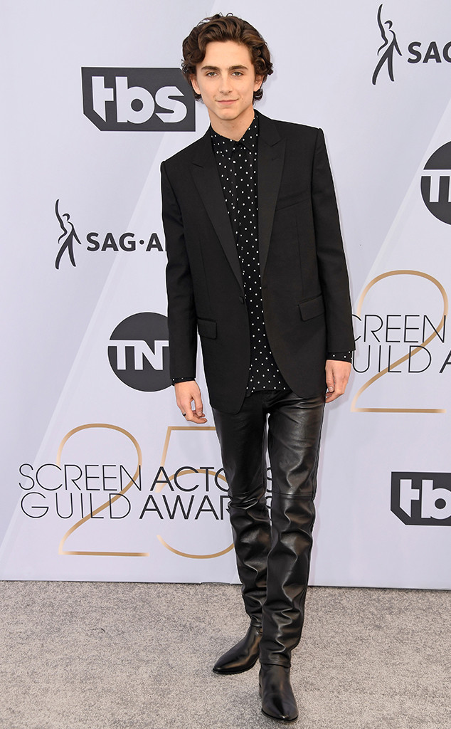 Timothée Chalamet sparks frenzy as he goes topless on Oscars red carpet  'Did he forget?', Celebrity News, Showbiz & TV