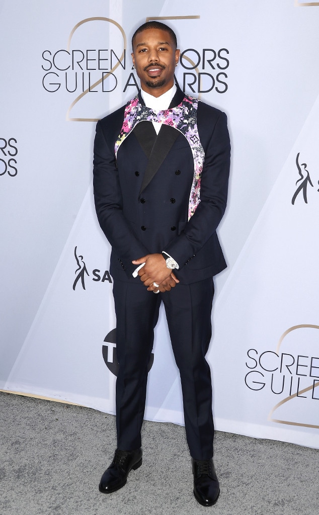 Michael B. Jordan, 2019 SAG Awards, Red Carpet Fashions