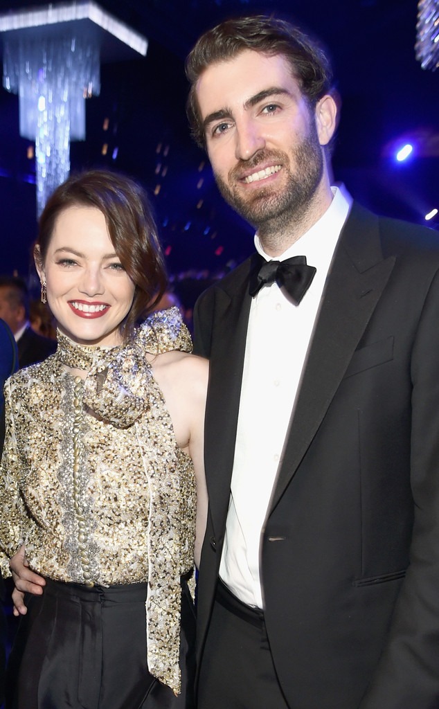 Emma Stone, Dave McCary, SAG Awards, Show