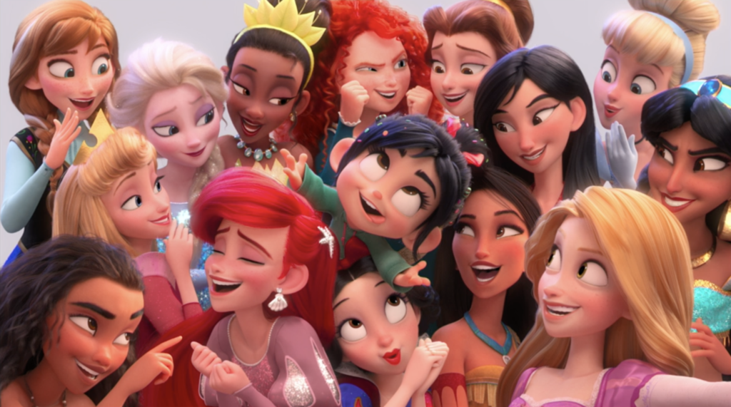 Las princesas Disney tienen un grupo de WhatsApp y lo inmortalizaron  fabulosamente - E! Online Latino - MX