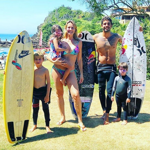 Luana Piovani, família
