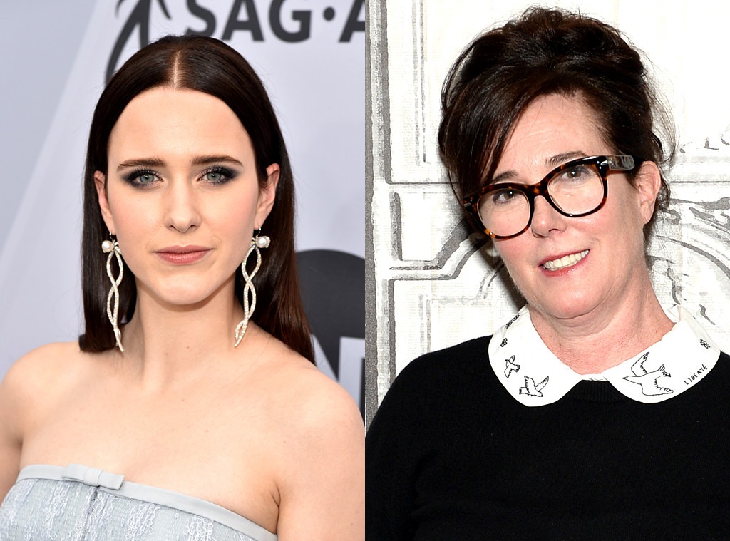 Rachel Brosnahan and David Spade Pay Tribute to Kate Spade on 1st ...
