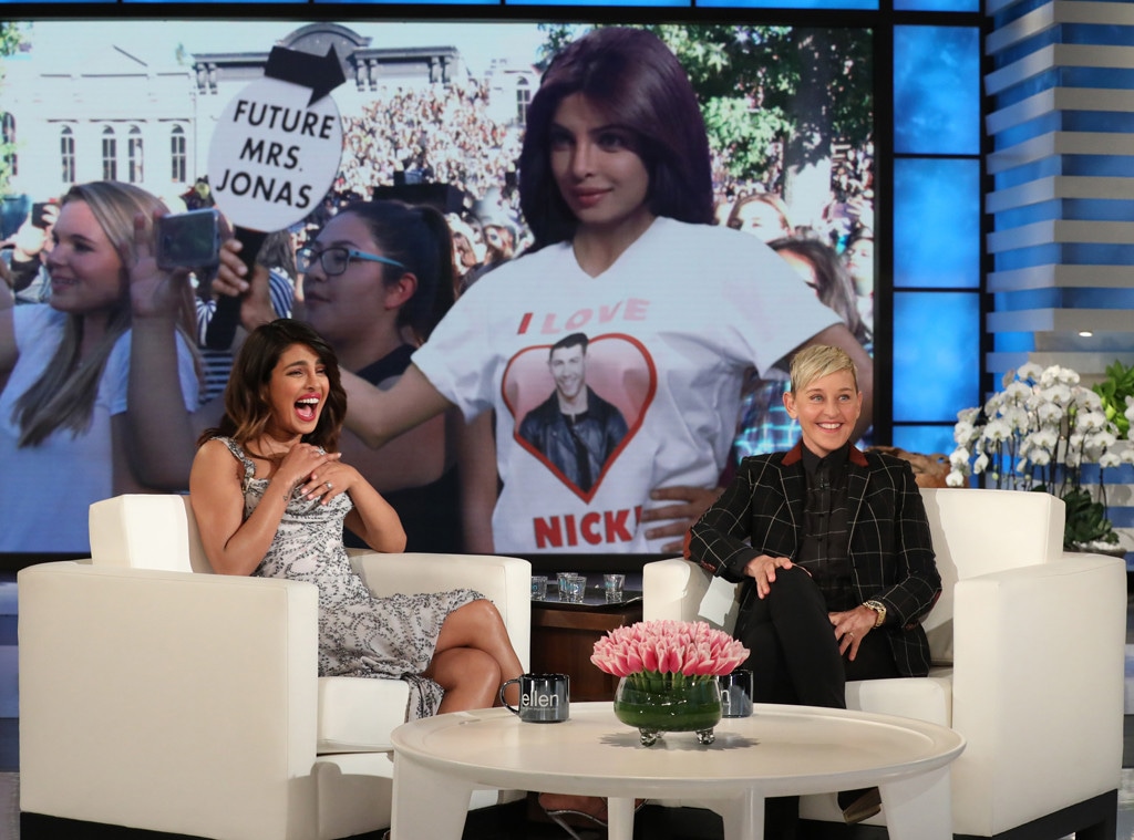 Priyanka Chopra, Ellen DeGeneres 