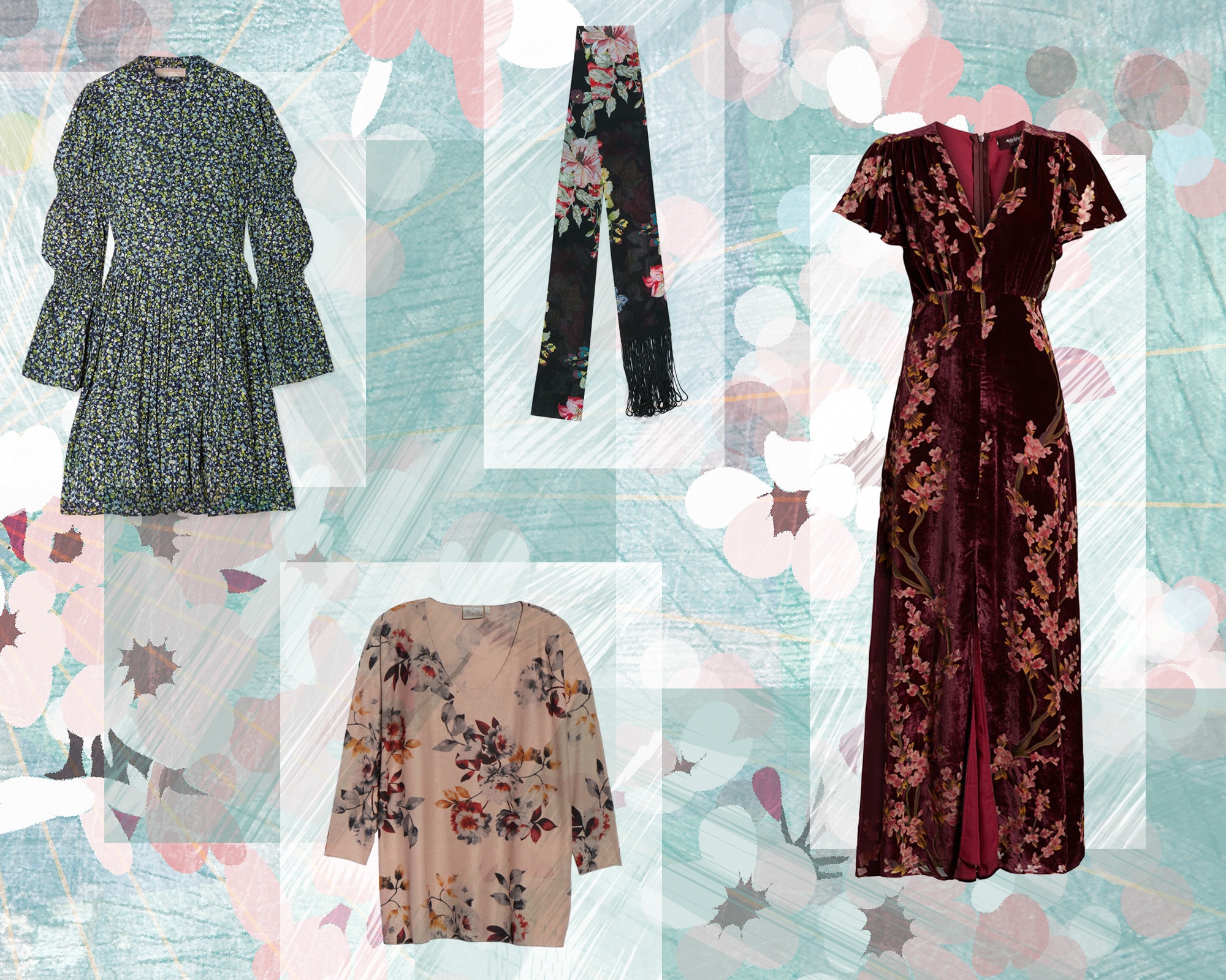 E-Comm: Winter Florals Under $100