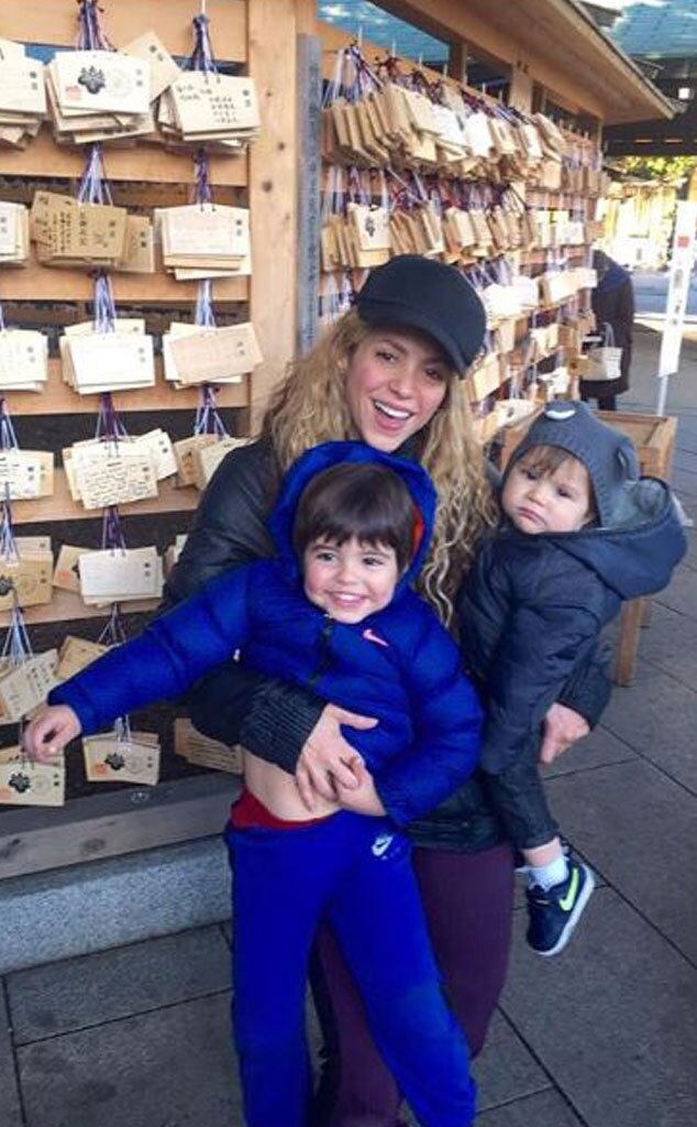 Shakira, Son, Milan, Sasha