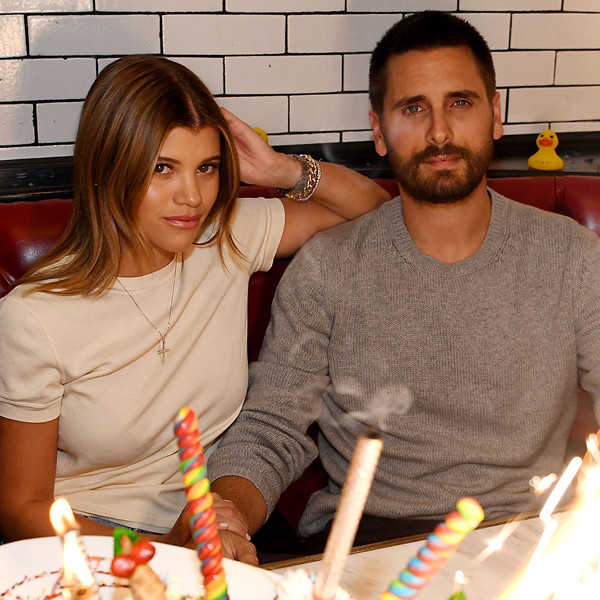 Scott Disick and Sofia Richie Show Sweet PDA in Las Vegas