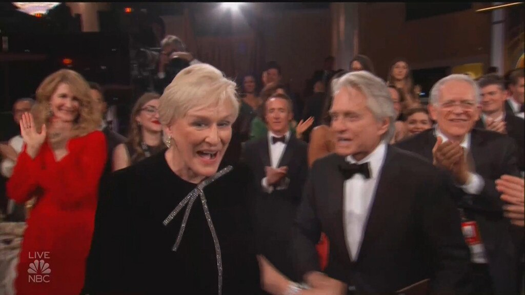 Michael Douglas, Glenn Close, 2019 Golden Globes