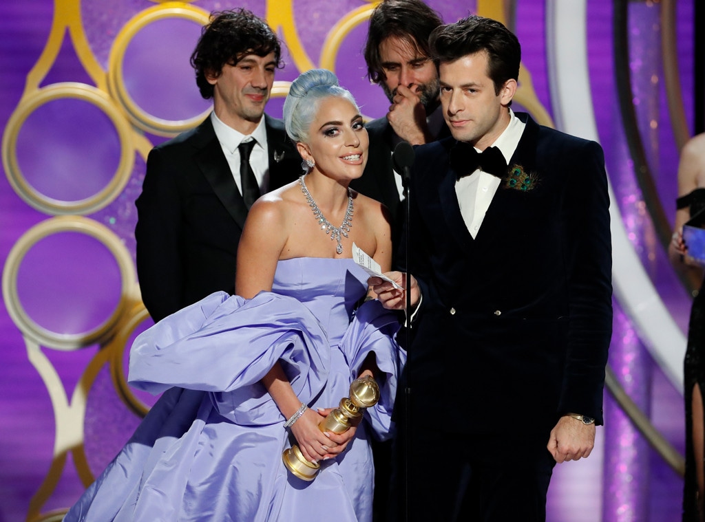Lady Gaga, Mark Ronson, 2019 Golden Globes, Golden Globe Awards, Winners