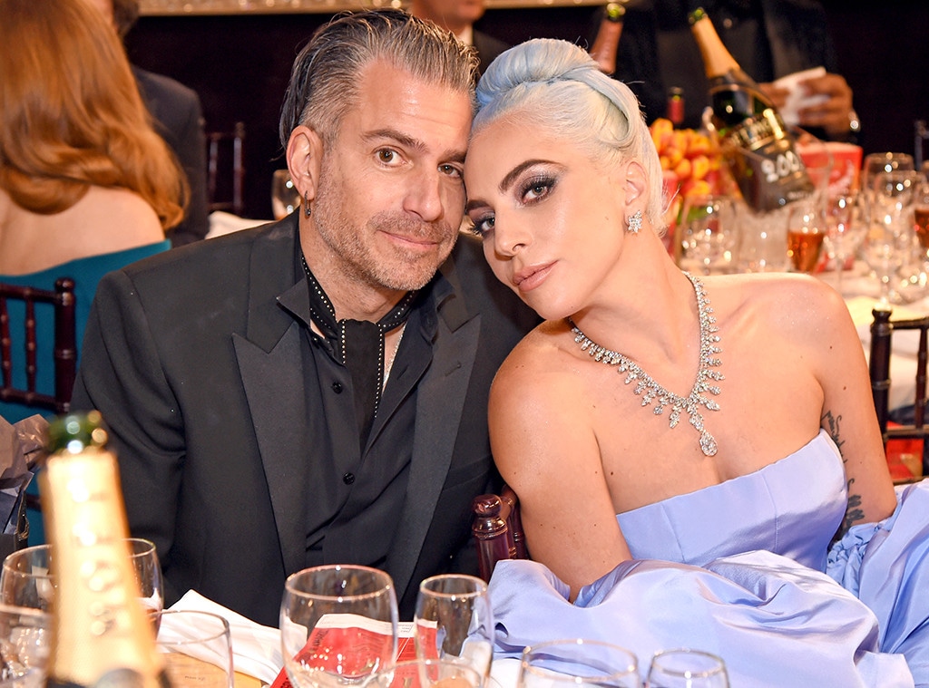 Lady Gaga, Christian Carino, 2019 Golden Globe Awards