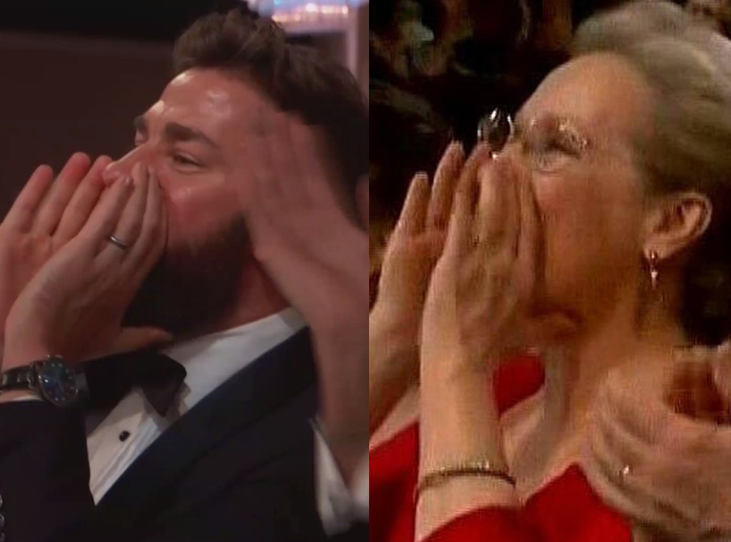 John Krasinski, Meryl Streep, 2019 Golden Globes