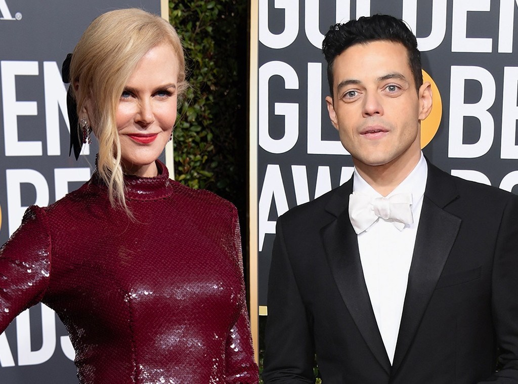 Nicole Kidman, Rami Malek, 2019 Golden Globe Awards