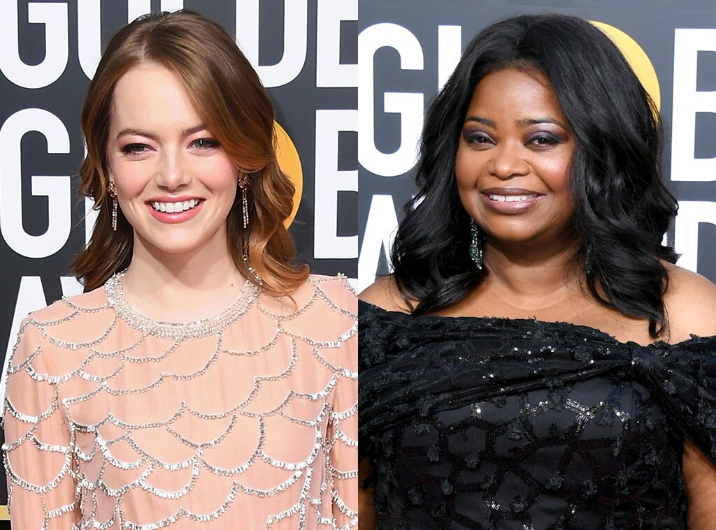Emma Stone, Octavia Spencer, 2019 Golden Globe Awards, Golden Globes