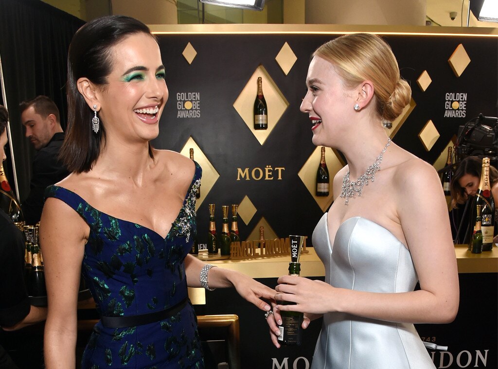 Camilla Belle, Dakota Fanning, 2019 Golden Globe Awards, Golden Globes, Candids