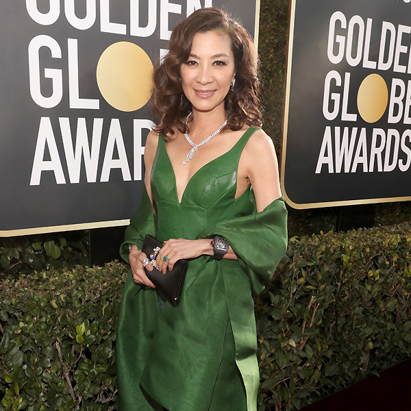 Michelle Yeoh Rocks Her Crazy Rich Asians Ring at Golden Globes