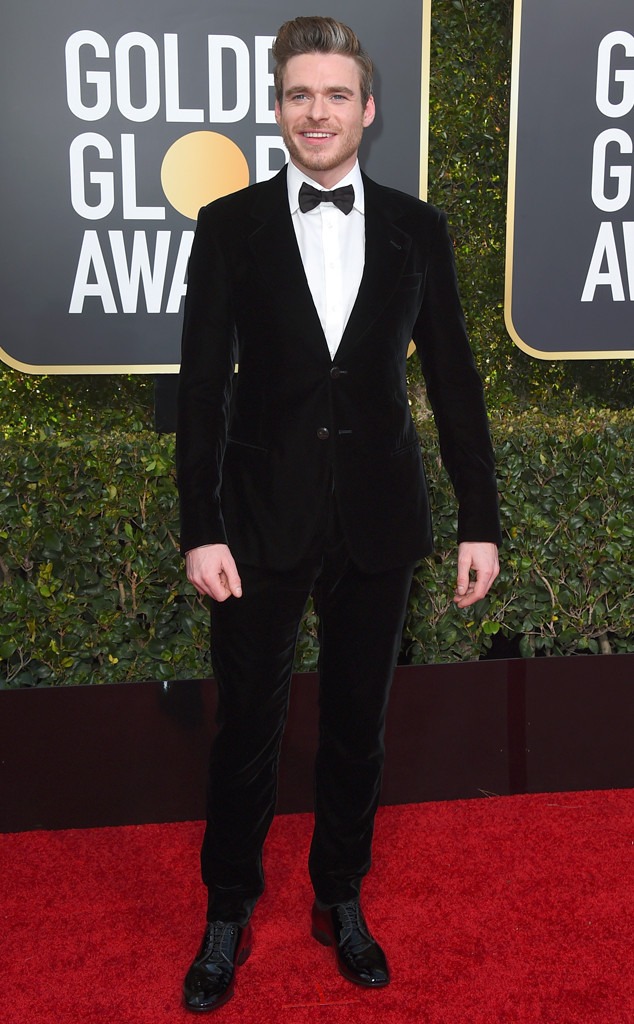 Richard Madden, 2019 Golden Globes, Golden Globe Awards, Red Carpet Fashions