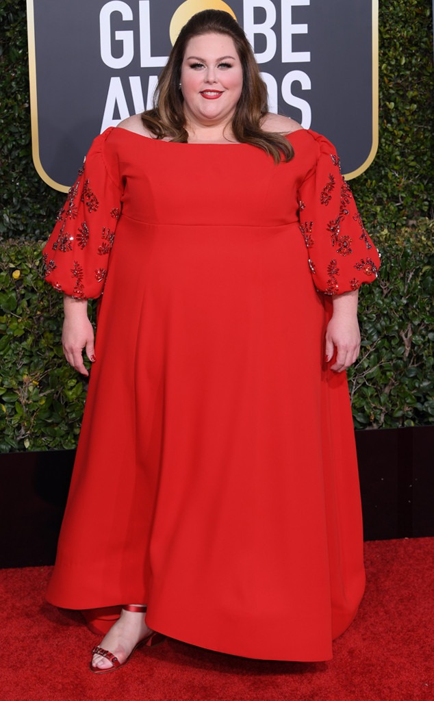 Chrissy Metz, 2019 Golden Globes, Golden Globe Awards, Red Carpet Fashions