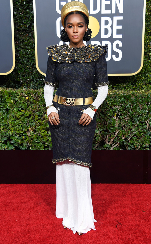 Janelle Monae, 2019 Golden Globes, Golden Globe Awards, Red Carpet Fashions