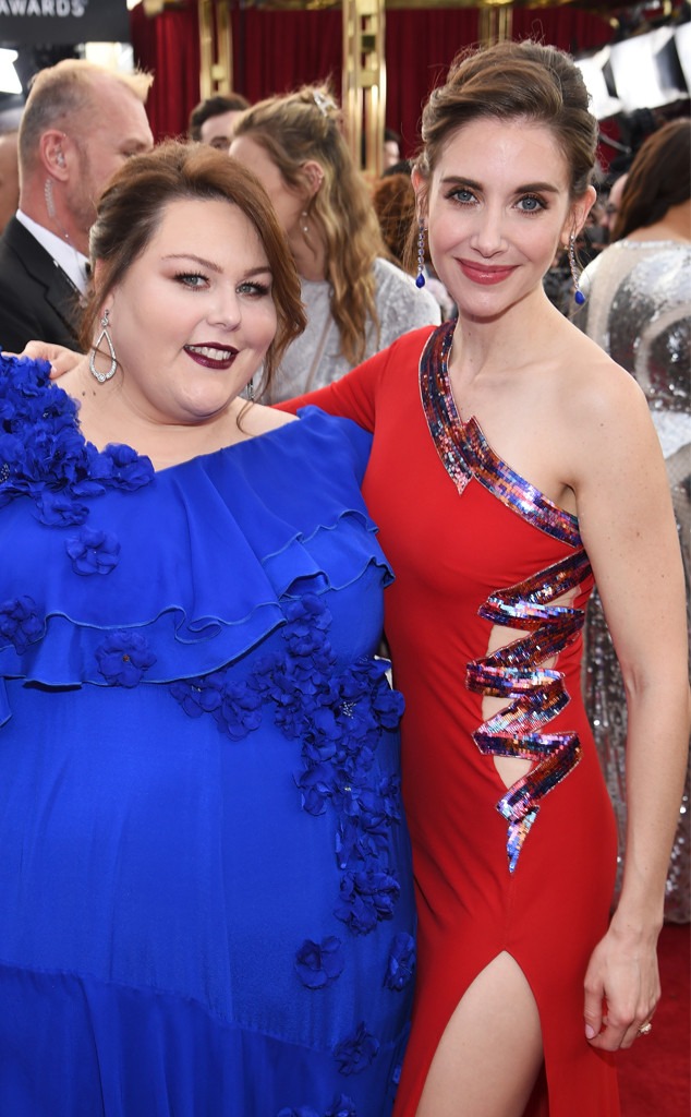 Chrissy Metz, Alison Brie, SAG Awards 2018