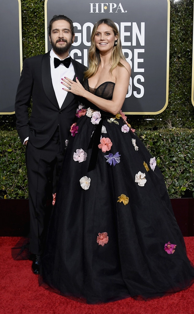 Tom Kaulitz, Heidi Klum, 2019 Golden Globes, Couples
