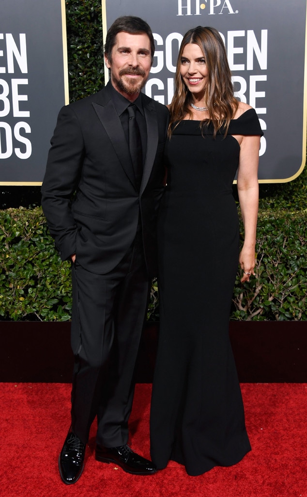 Christian Bale, Sibi Blazic, 2019 Golden Globes, Couples