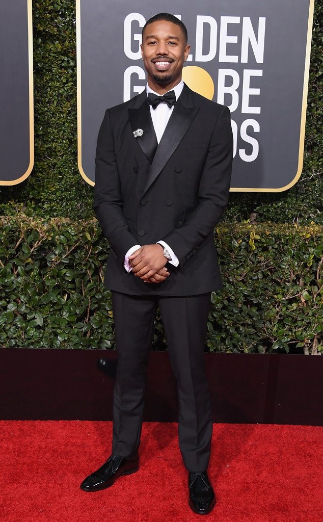 Michael B. Jordan, 2019 Golden Globes, Golden Globe Awards, Red Carpet Fashions