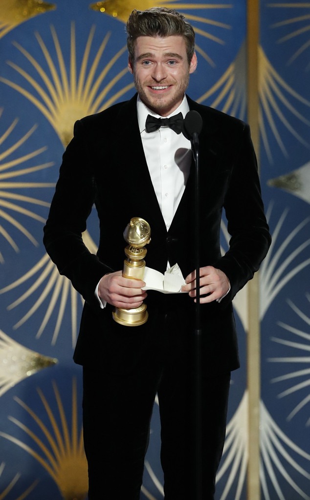 Richard Madden Wins 1st Golden Globe For Best Actor In A