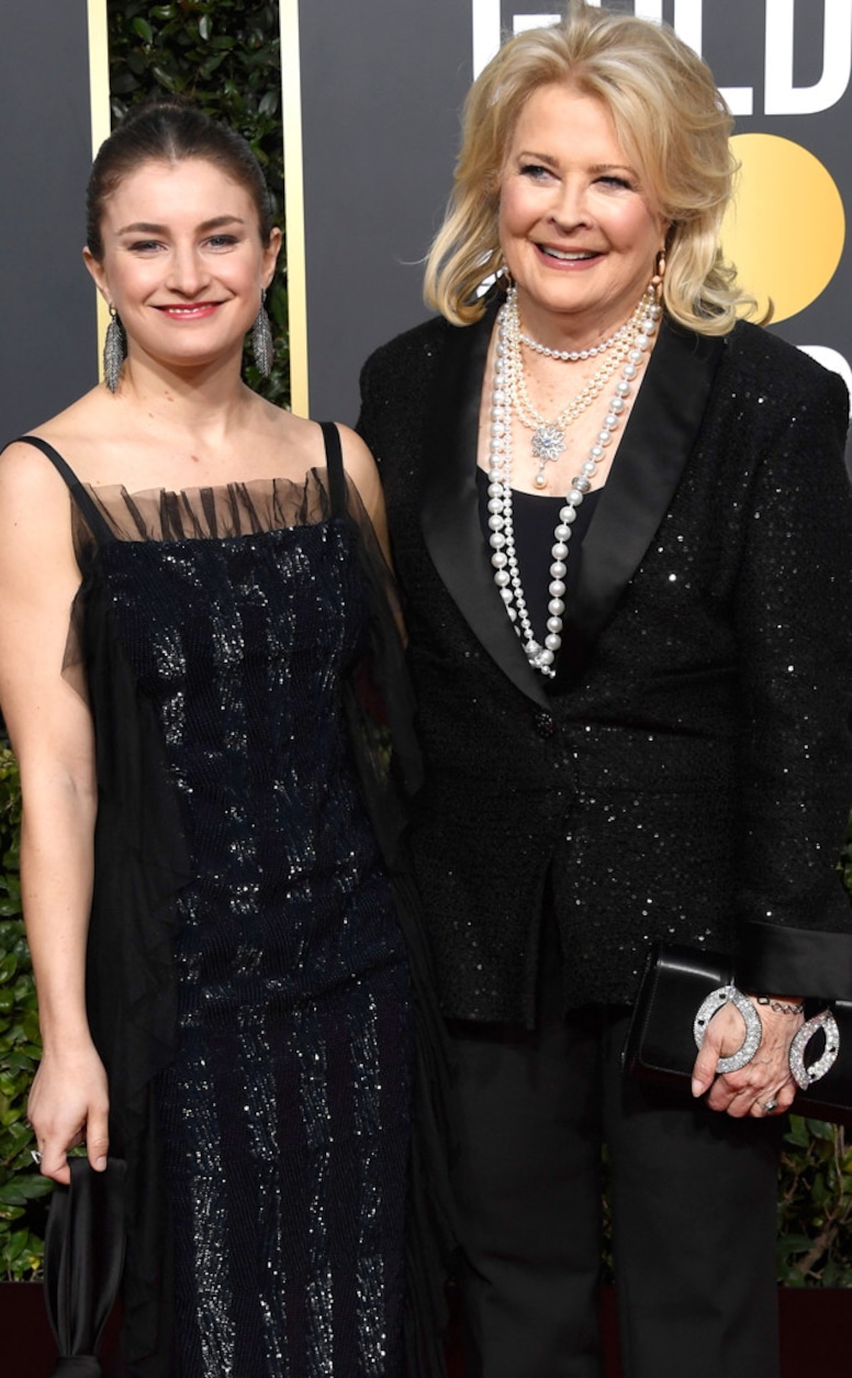 Candice Bergen and daughter, Golden Globe Awards 