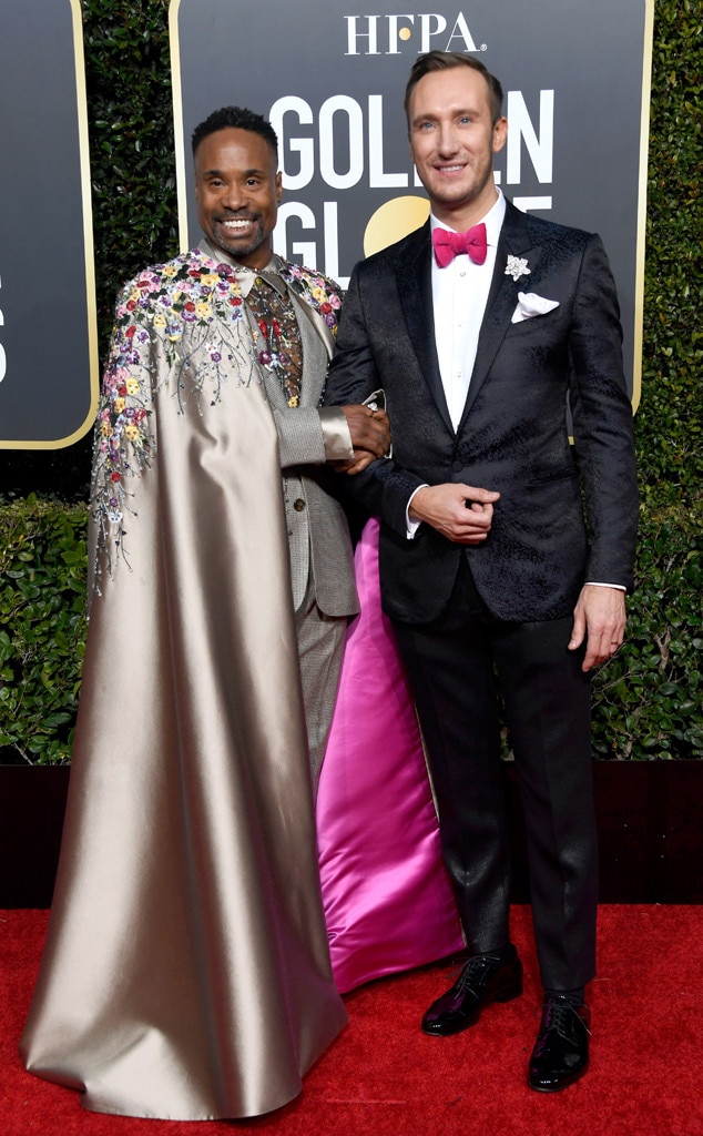 Billy Porter & Adam Smith from Golden Globes 2019: Red Carpet Couples