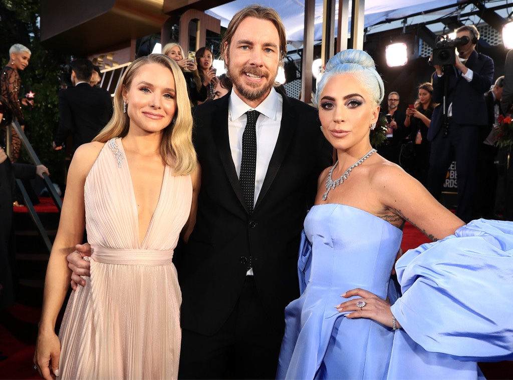 Kristen Bell, Dax Shephard, Lady Gaga, 2019 Golden Globe Awards, Golden Globe Awards